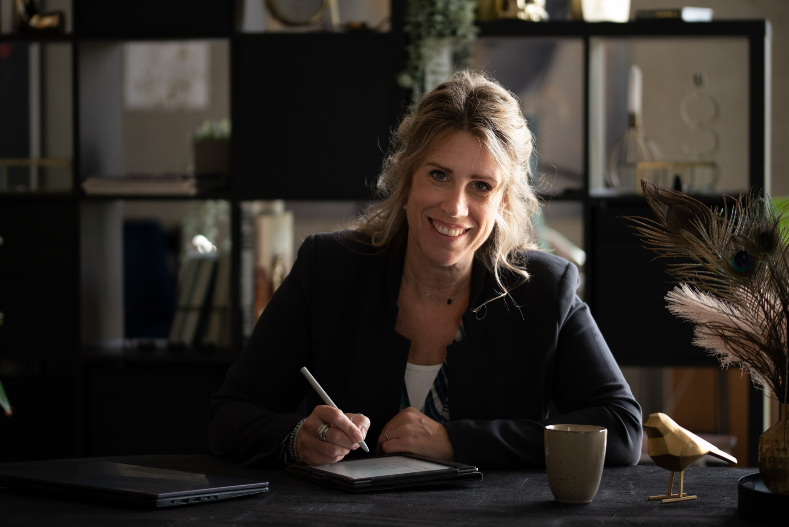 HR-professional aan het werk